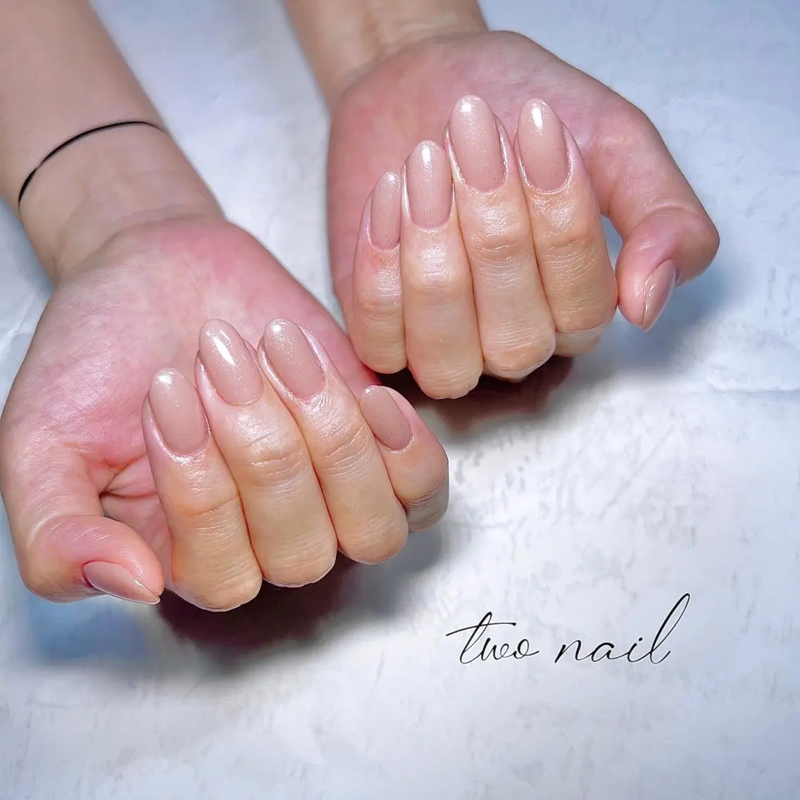 ネイル アートネイル フットネイル ハート ニュアンスネイル ホワイト ハンドネイル two nailのネイルデザイン