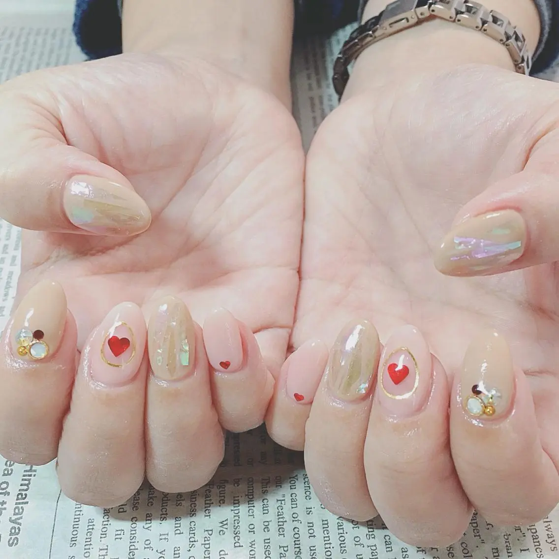 ネイル ハンドネイル ハンドケア 森山 舞のネイルデザイン