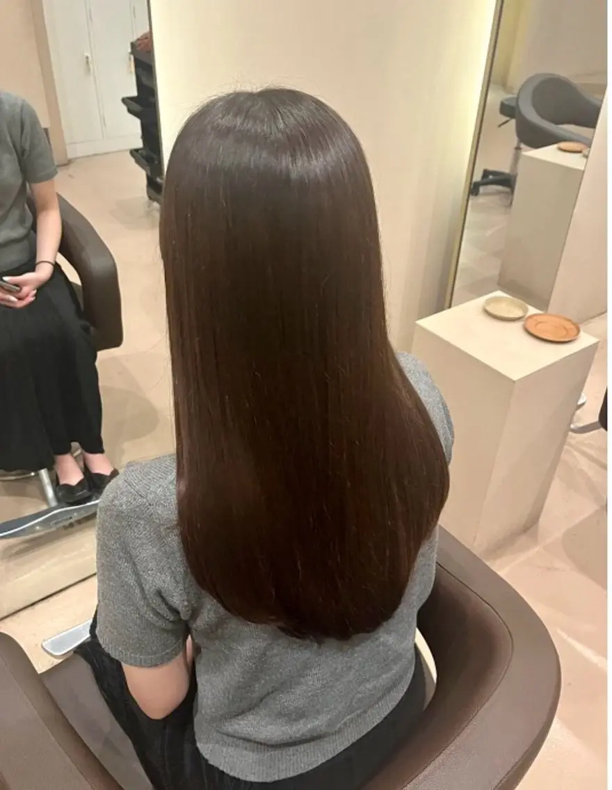 【予約時間10時or20時半のみ】💕カット+外国人風カラー+保湿ケアトリートメント（イルミナ、アディクシー変更も可能）の写真