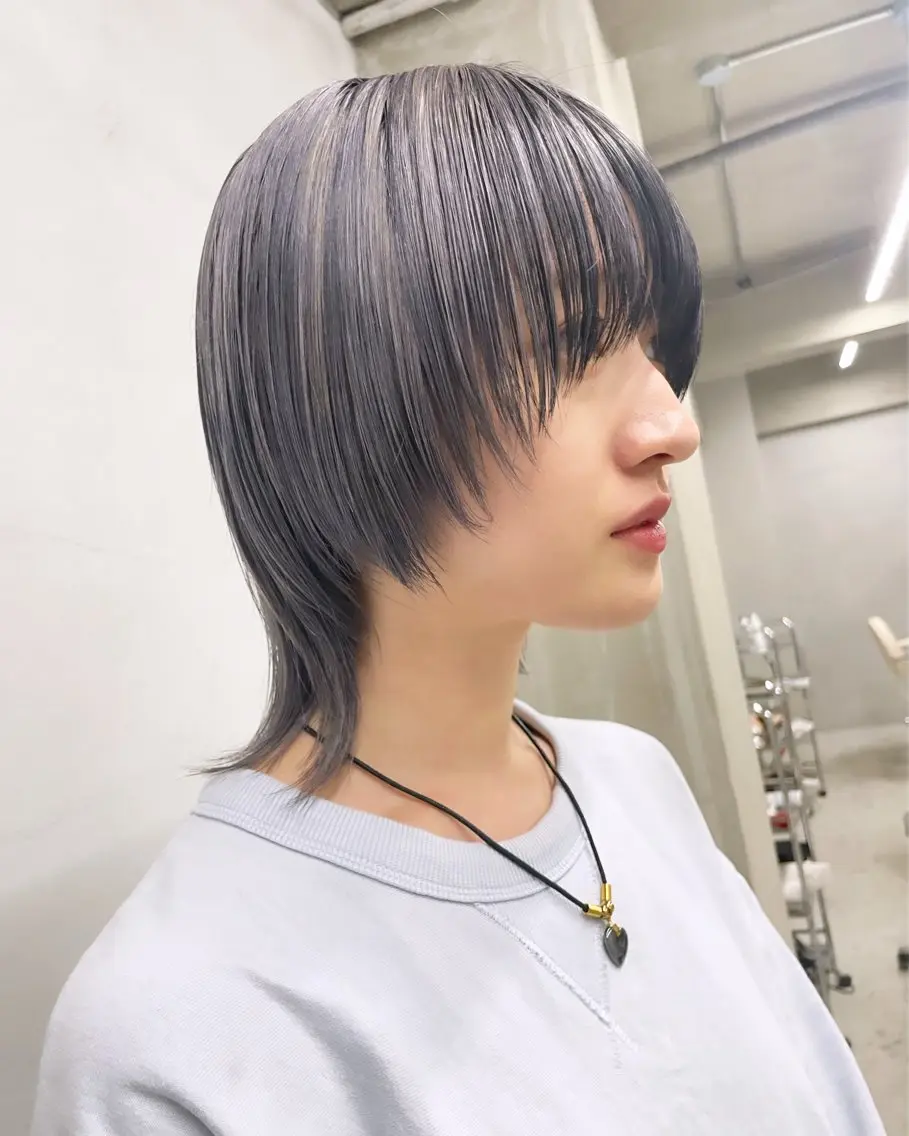 ショート カラー ウルフカット HERMITAGE/ chihiroのヘアスタイル