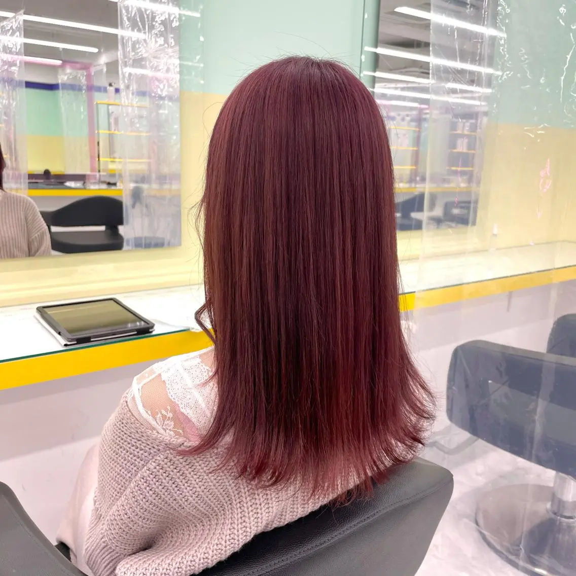 ミディアム カラー ヘアアレンジ ヘアカラー 【透明感×レイヤー】 🍃RIKU🍃のヘアスタイル
