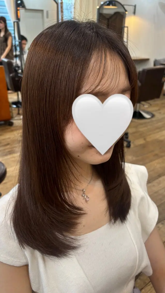 セミロング 🕊️あやか レイヤー/メンズのヘアスタイル