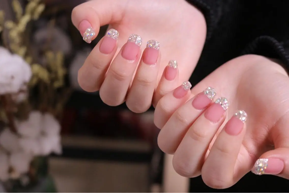 ネイル 長さ出し ジェルネイル 韓国ネイル 持ち込み ニュアンスネイル ハンドネイル MH Nailのネイルデザイン