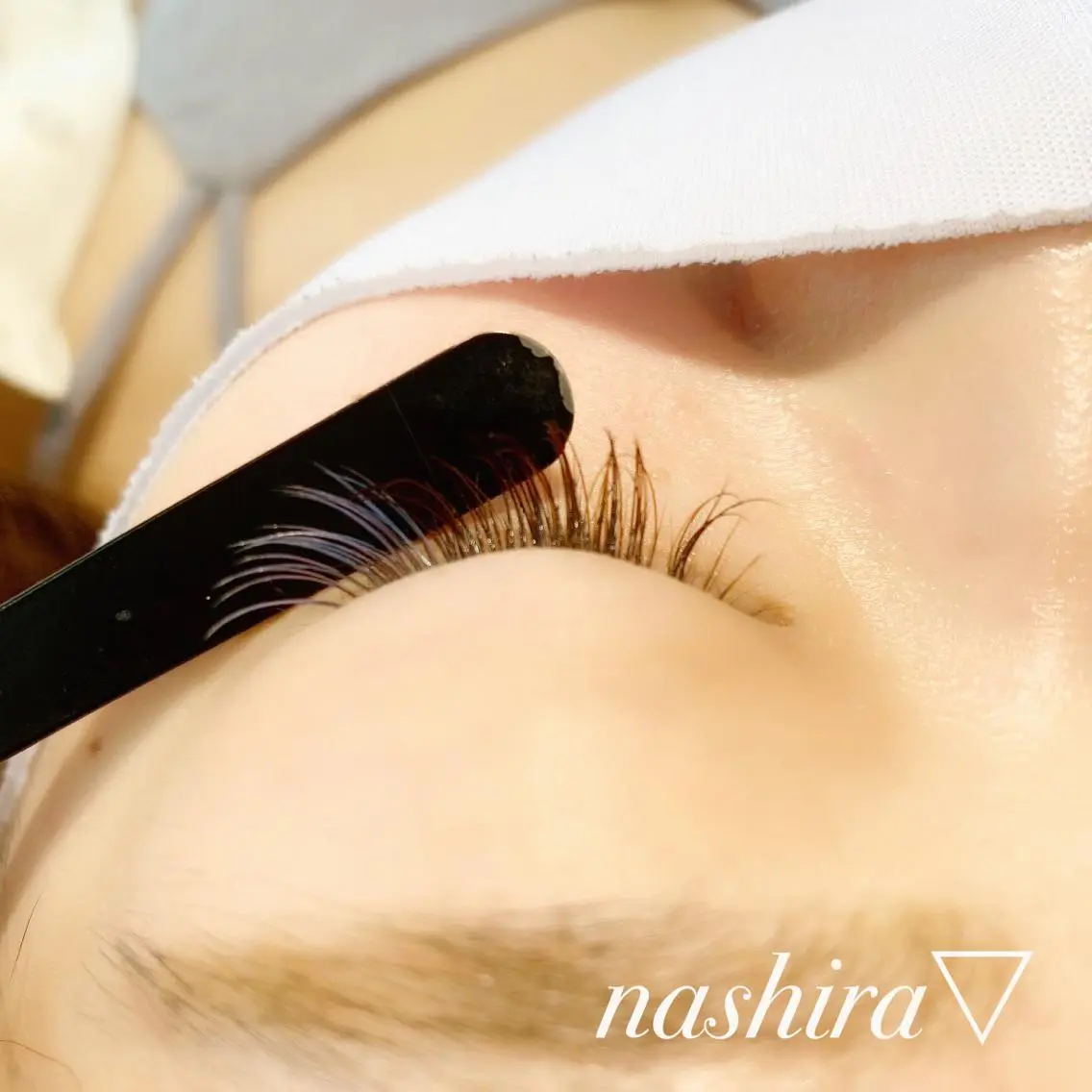 マツエク・マツパ カラーマツエク nashira恵比寿 まつ毛&眉毛サロンのマツエク・マツパデザイン
