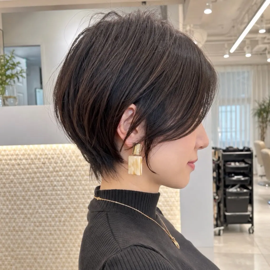 ショート 🍯無料の小顔 ショート/みゆ🍯のヘアスタイル