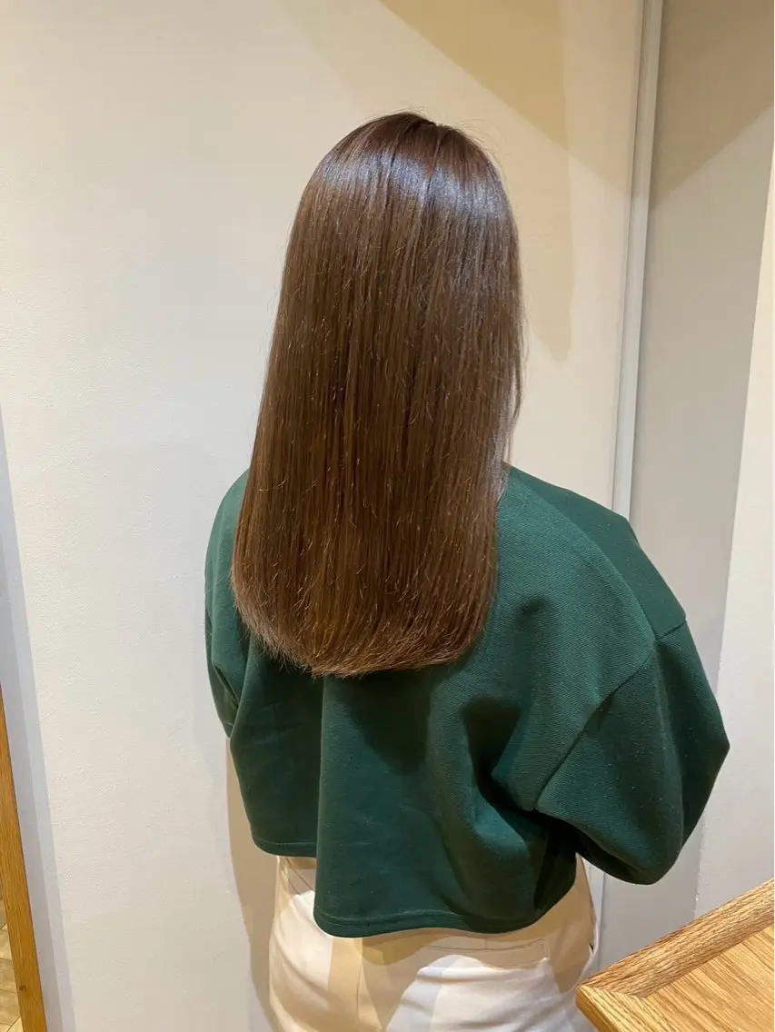 ロング カラー ヘアカラー トリートメント Kiara ⭐️ .｡.:*☆のヘアスタイル
