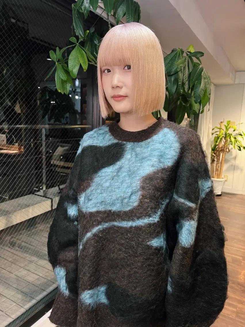 ショート カラー カット ヘアカラー トリートメント ヘアセット 🧡色落ちまで2度 楽しめる🧡ヨシキのヘアスタイル