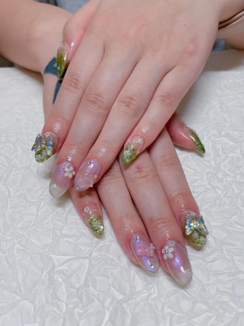 ネイル 持ち込み ハンドネイル ハンドケア ゆ か_Nails💫のネイルデザイン