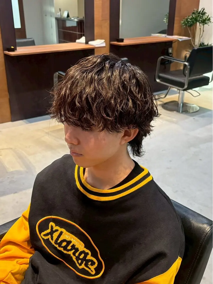 ショート カット パーマ パーマ特化Rito/ Attractのヘアスタイル