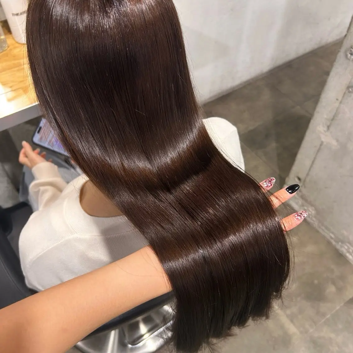 🎀【最強艶髪】🎀カット+酸熱トリートメントの写真