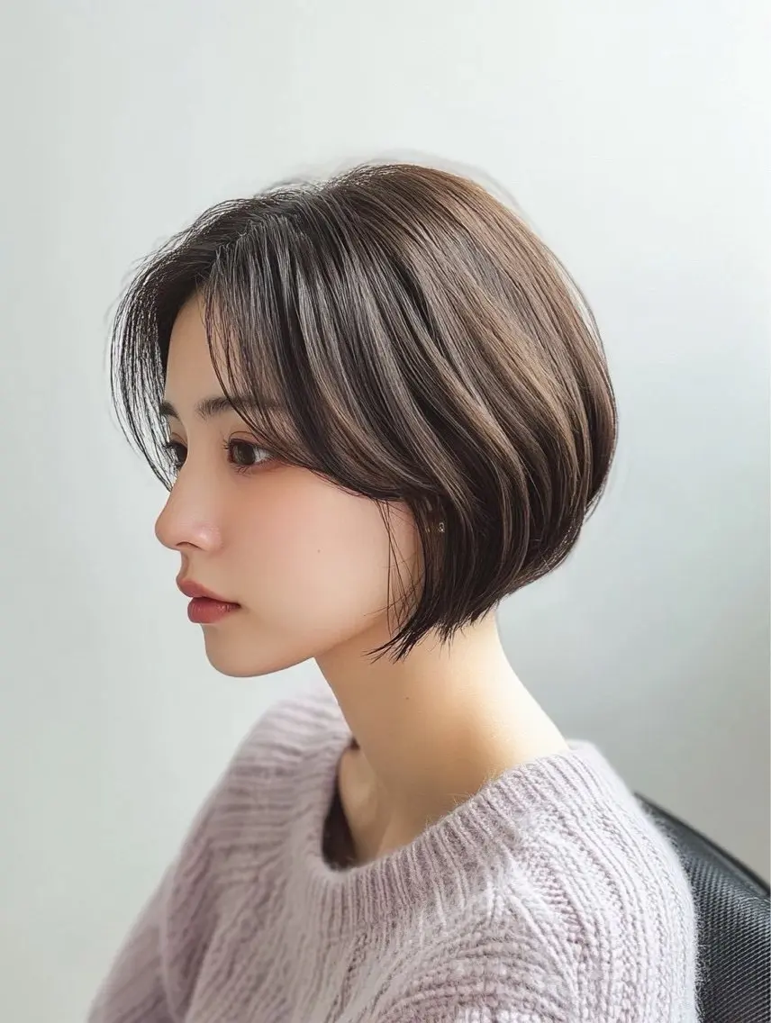 ショート カット 美髪矯正の人. ユタのヘアスタイル