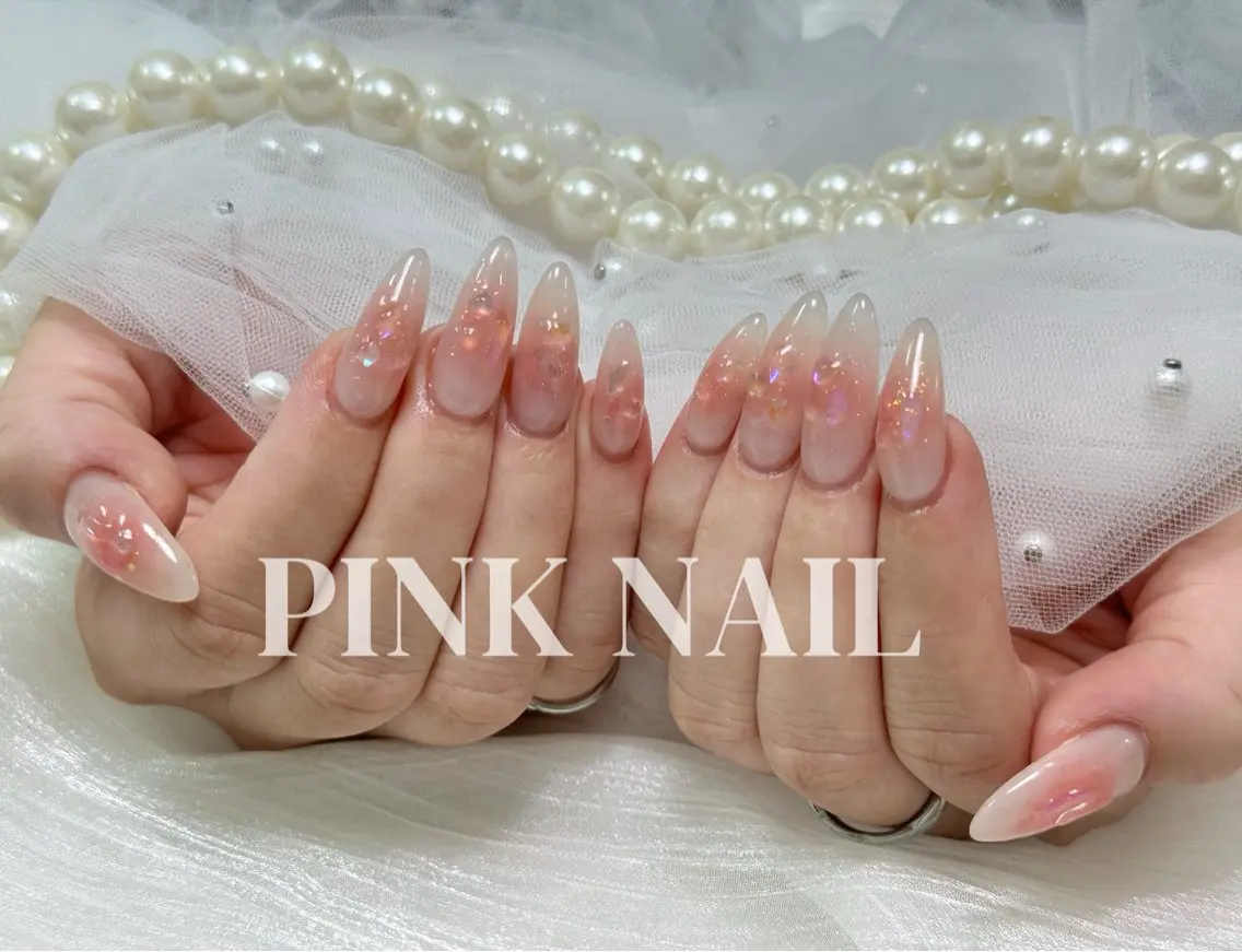 ネイル ハンドネイル pink nailのその他イメージ