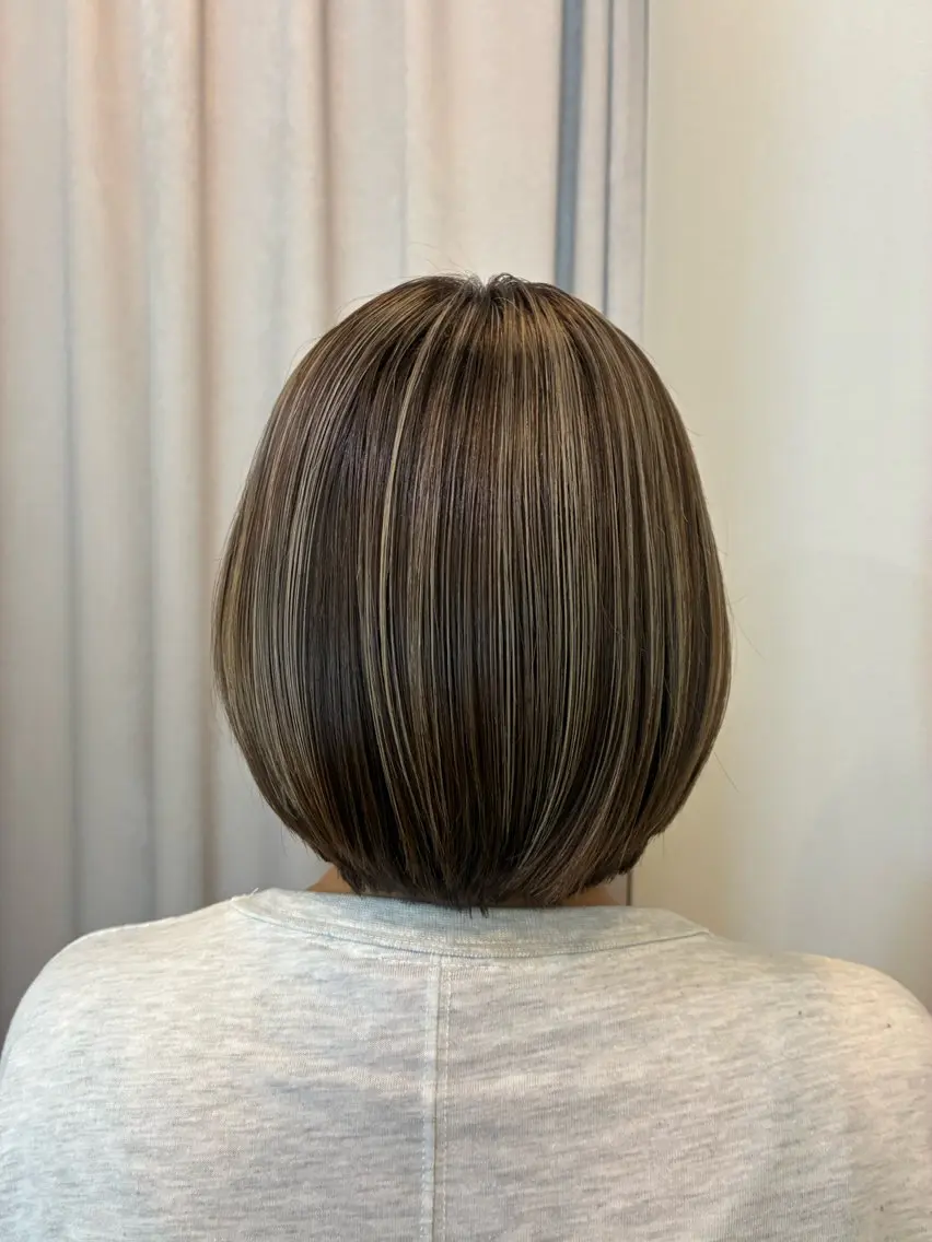 カラー ボブ ヘアカラー LiTA 浜線店 小野寺のヘアスタイル