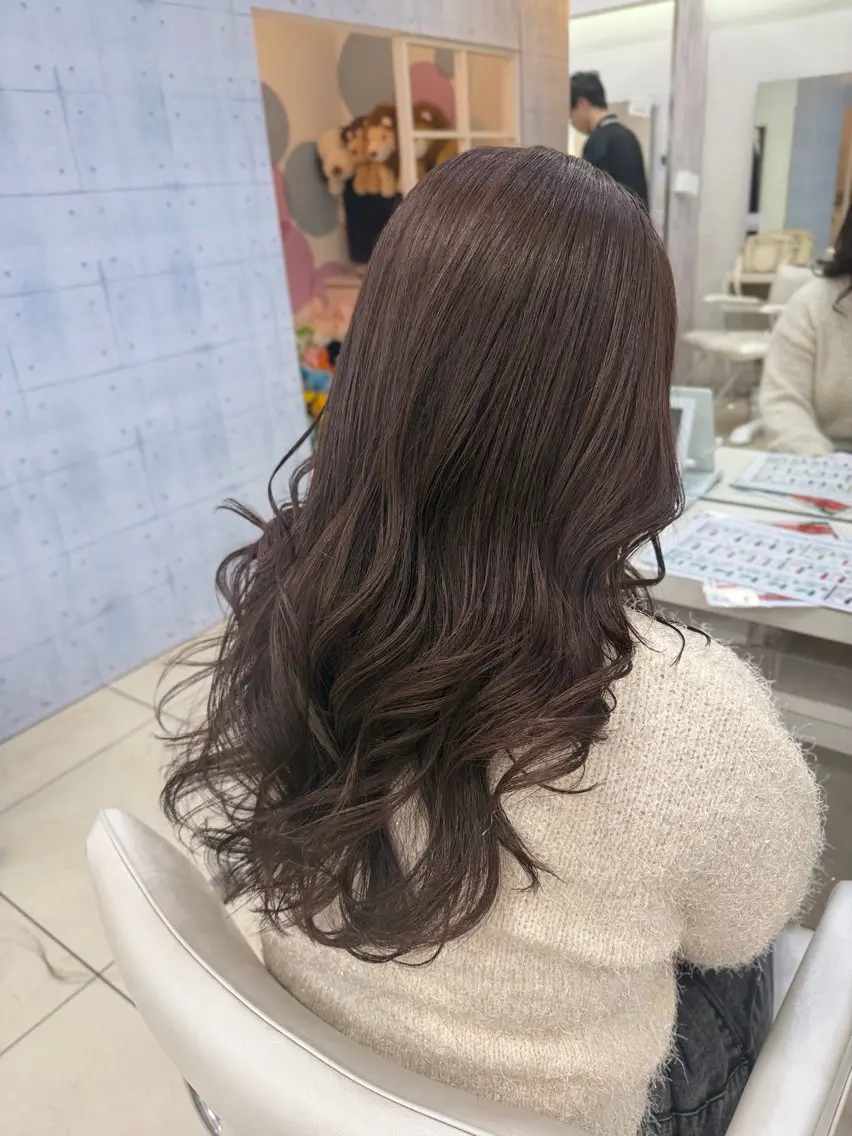 ロング カラー ヘアカラー 🤎ベージュカラー/ 髪質改善/山岸🤎のヘアスタイル