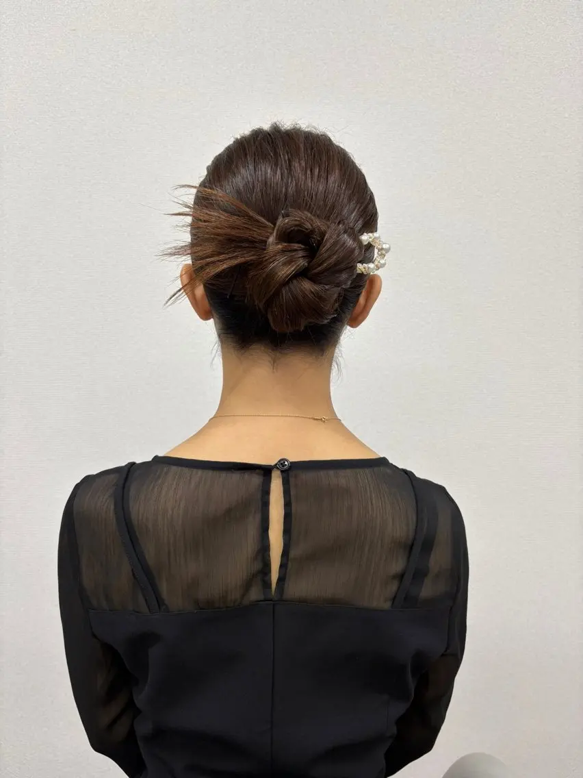 ヘアアレンジ ヘアサロン ミカヅキのヘアスタイル