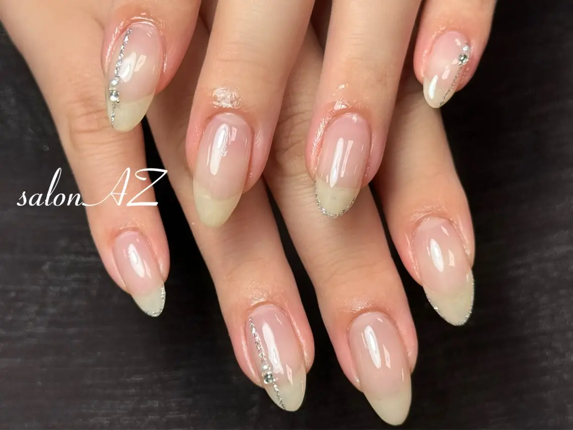 ネイル アートネイル フットネイル フレンチネイル マグネットネイル 持ち込み ハンドネイル salon AZのネイルデザイン