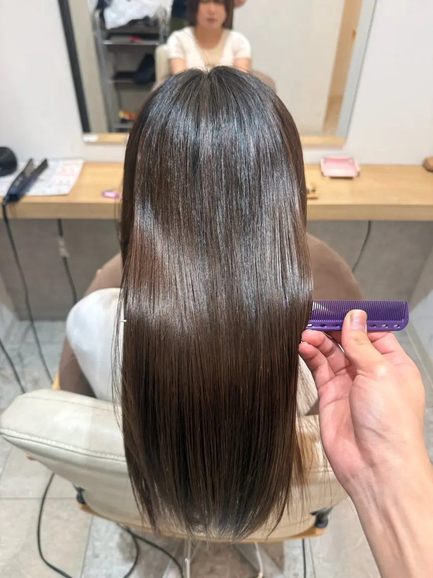 縮毛矯正 おうた /髪質改善特化のヘアスタイル