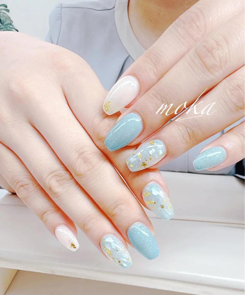 ネイル ハンドネイル ハンドケア 胡蝶蘭レディースサロ ンNailMOKAのネイルデザイン