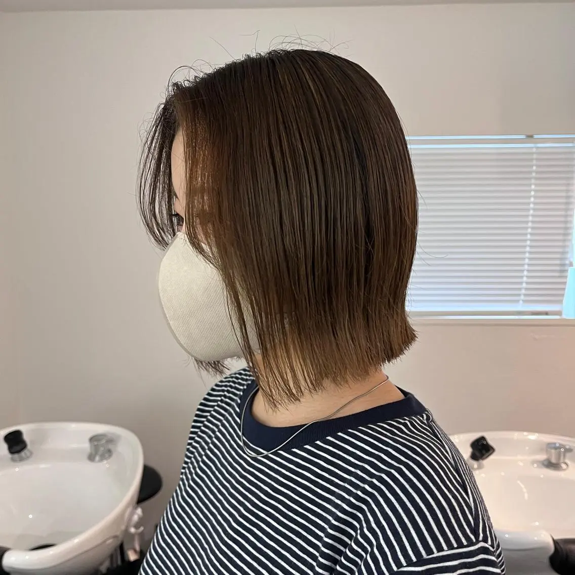 ミディアム カット ヘアカラー メンズショート 店長 清原佑太のヘアスタイル