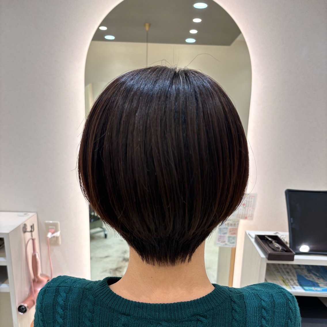 ショート ゆうな VISAGE dioのヘアスタイル