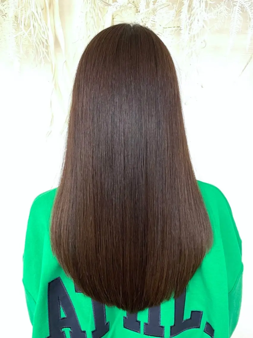 ロング 福井 莉帆のヘアスタイル
