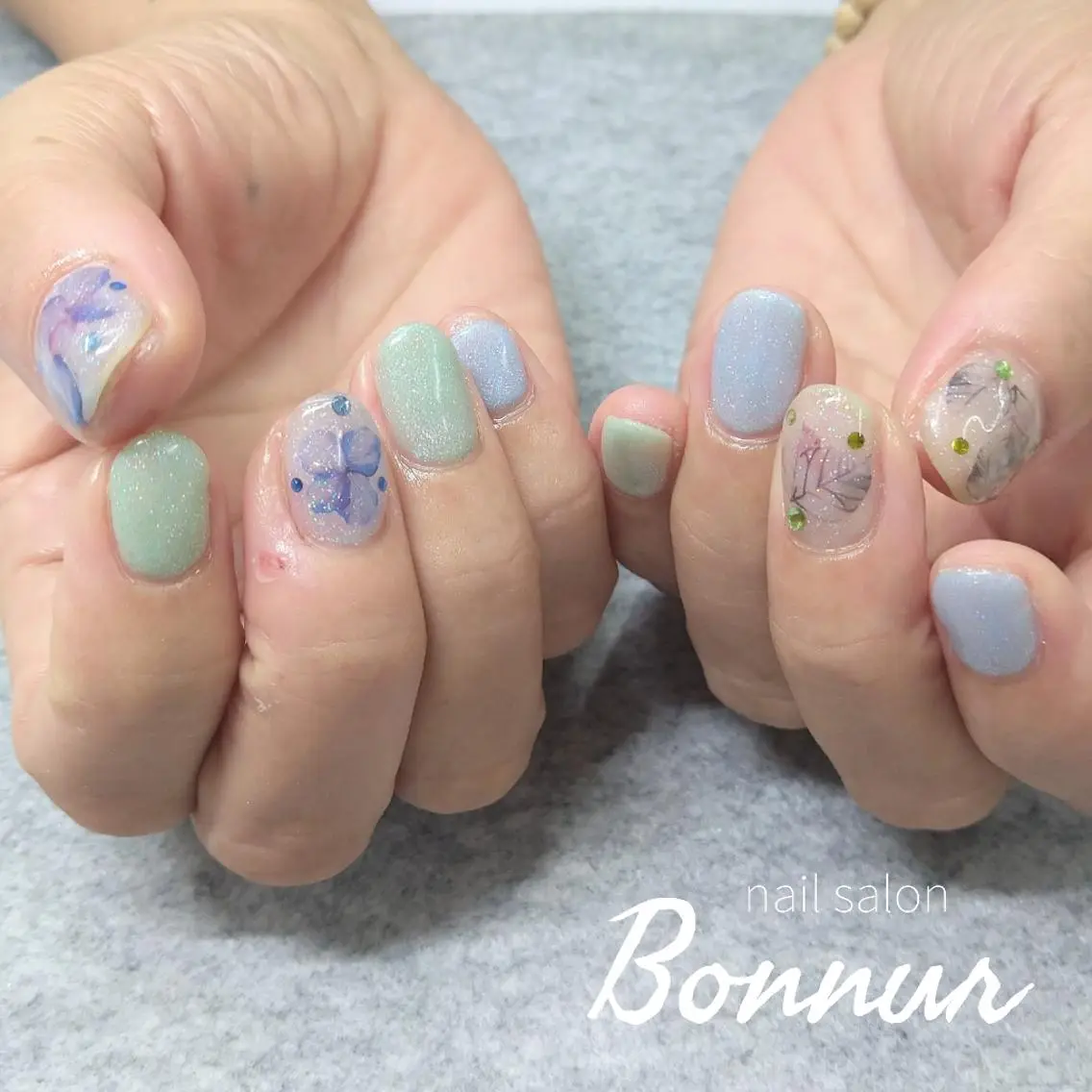 ネイル シンプルネイル BBnail ogataのネイルデザイン
