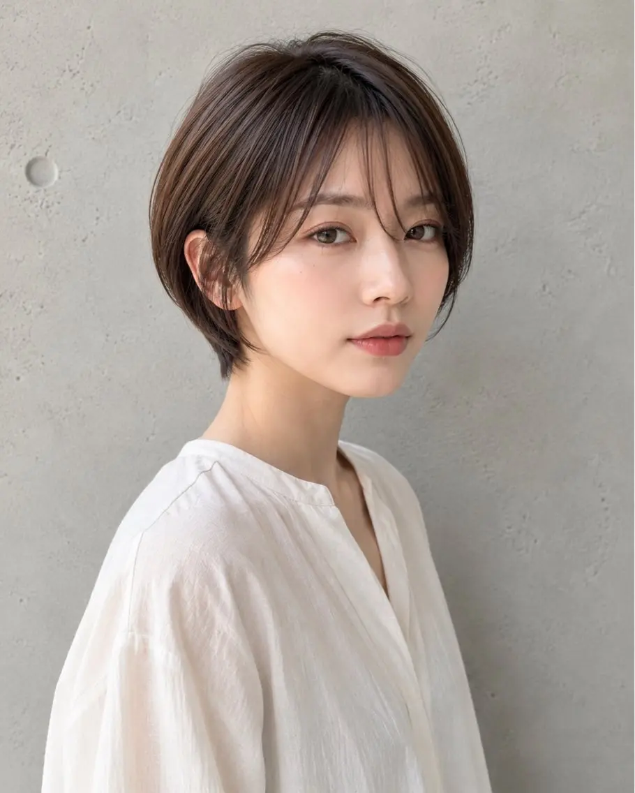 ショート EARTH 大分セントポルタ店のヘアスタイル