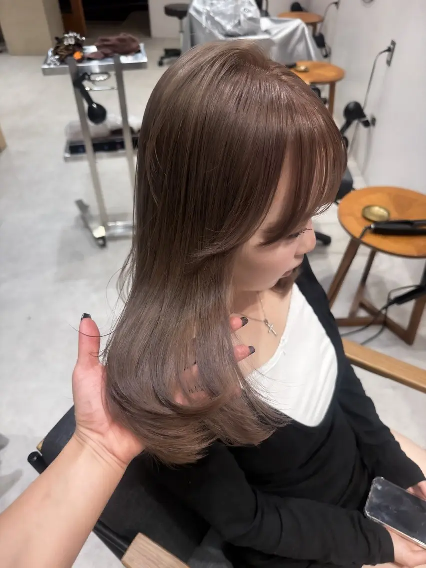【学割U24】似合わせカット+透明感カラー+トリートメントの写真