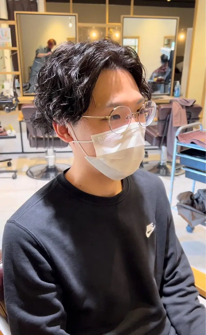 メンズ 清水 men'sパーマ特化のヘアスタイル