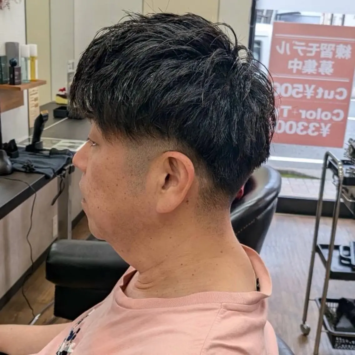 ショート メンズ monde 西田店のヘアスタイル