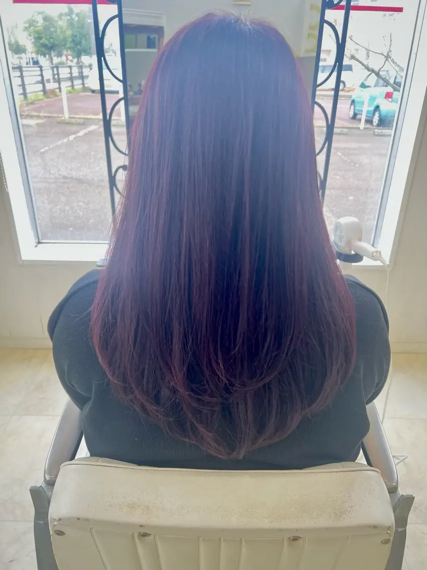 ロング Rapt.HAIR 中村 知里のヘアスタイル