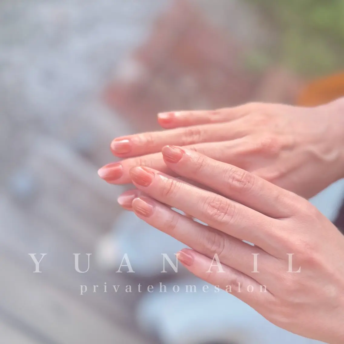 ネイル マグネットネイル マグネットワンカラー ワンカラーネイル YÜA NAILのネイルデザイン