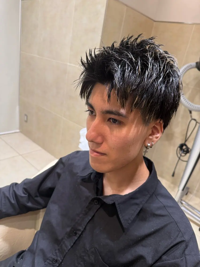 メンズ 若生 神のヘアスタイル