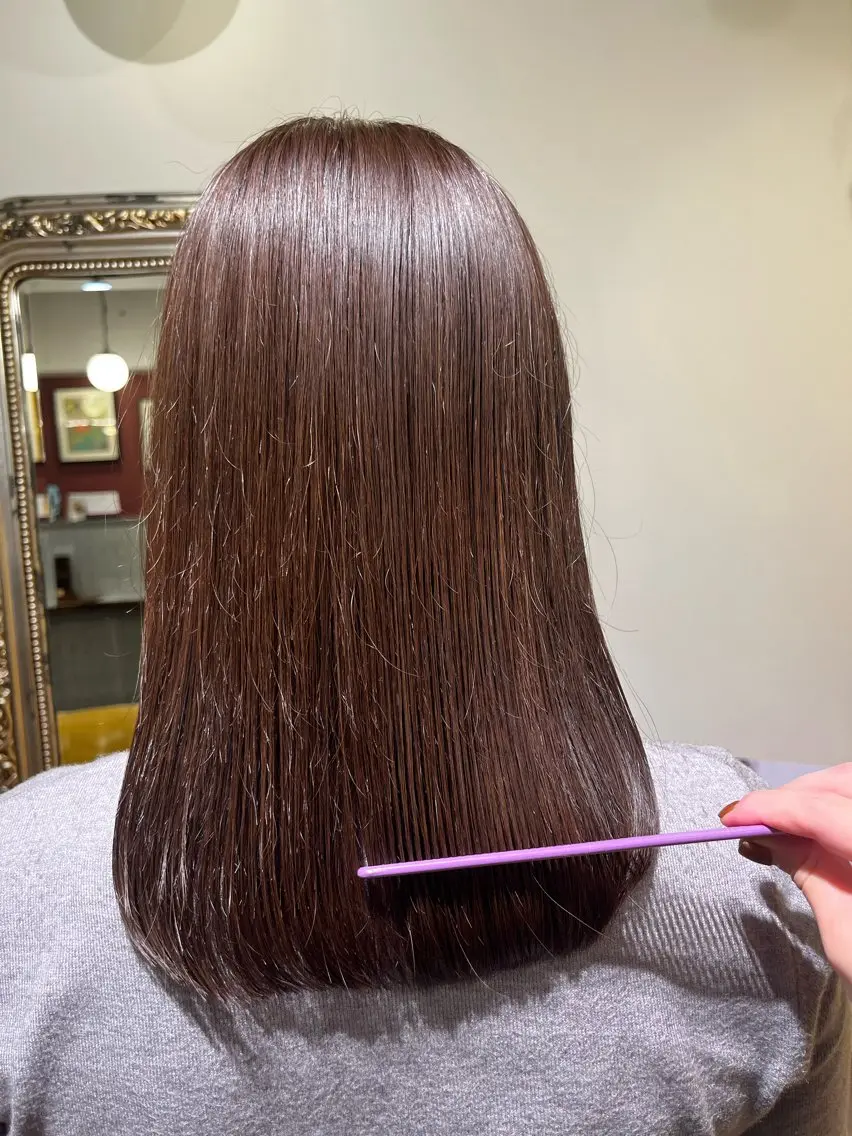 ミディアム 🍏Rio🍏 Color☆*。のヘアスタイル