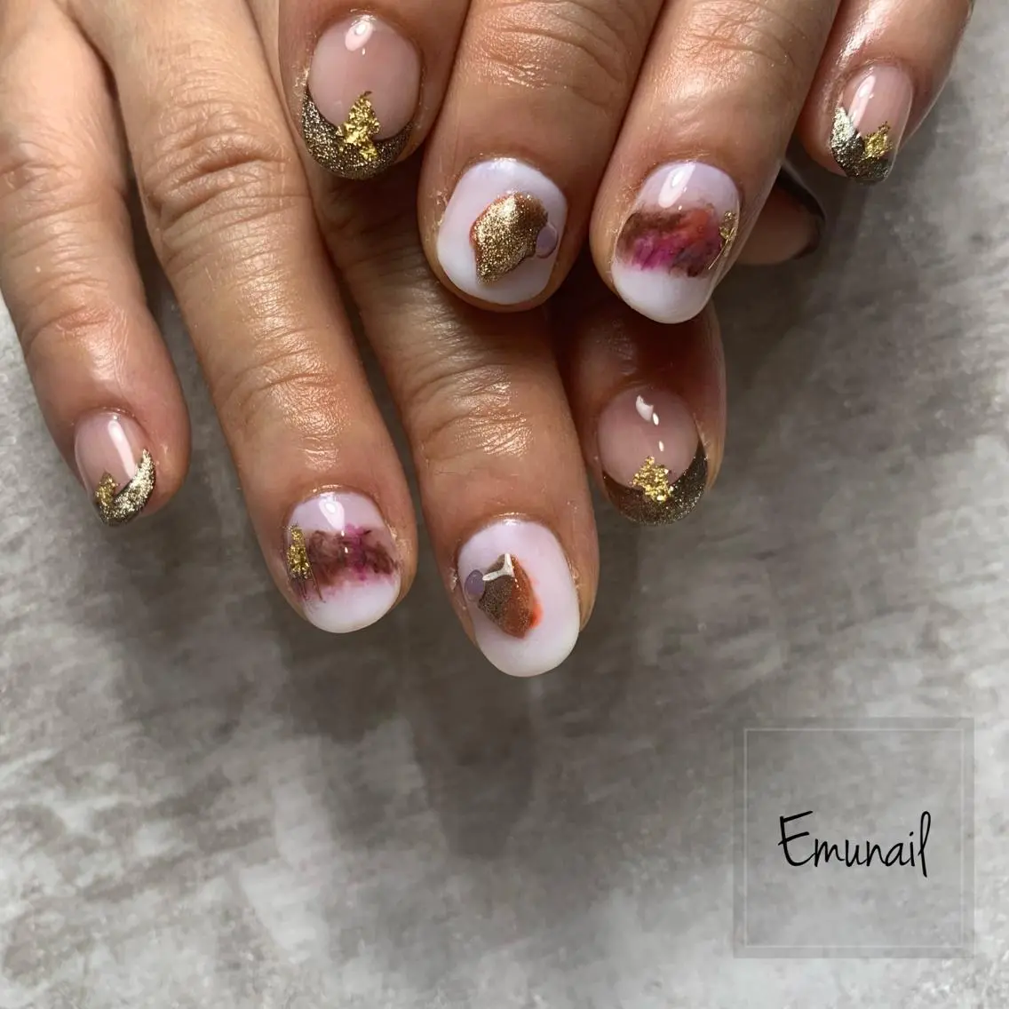 ネイル ハンドネイル Emu Nailのネイルデザイン