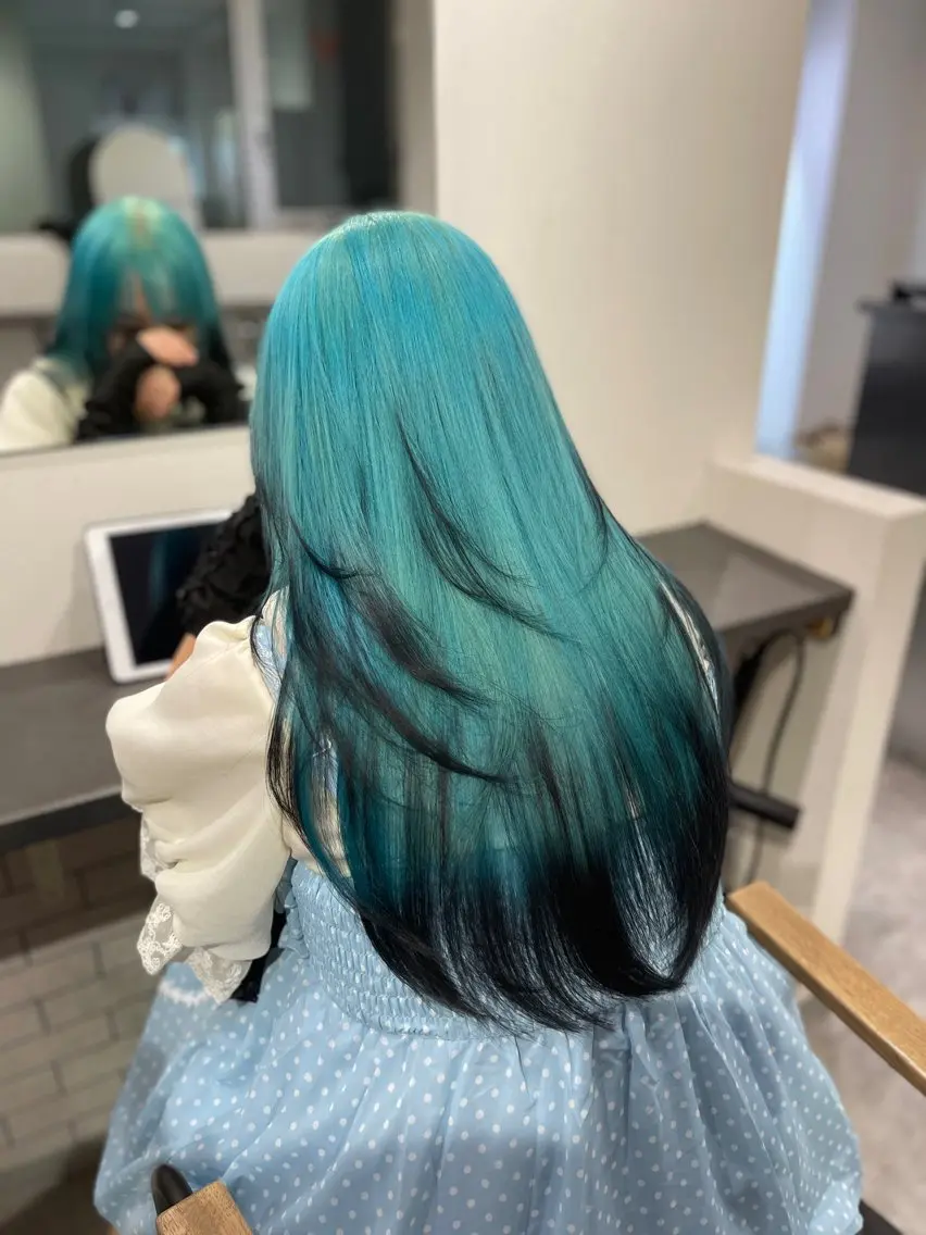 ロング ヘアカラー トリートメント Kala heir おとはのヘアスタイル