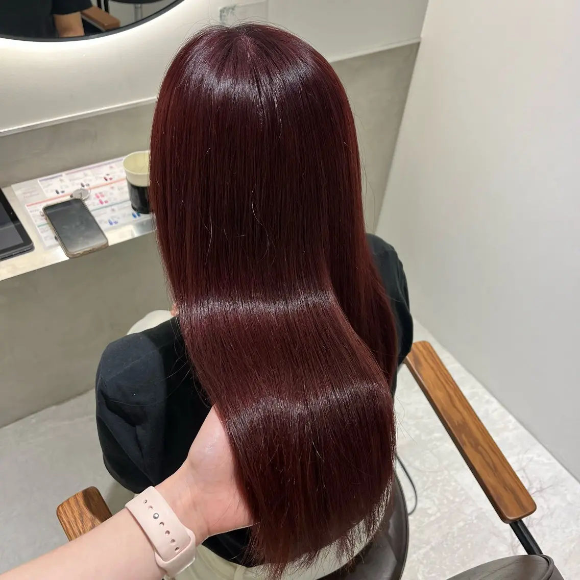 大人気暖色カラー+髪質改善🍒✨の写真
