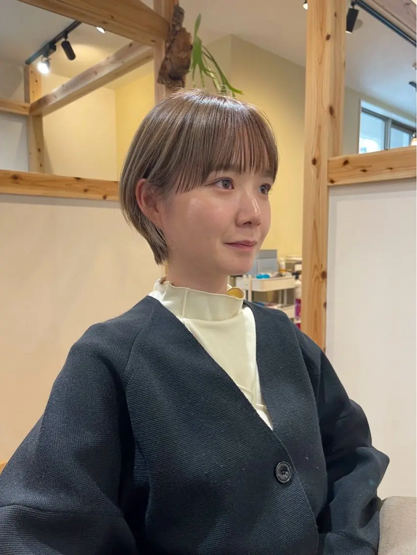 ✂️ショートカット🎀✨️➕🎨透明感カラー🎨の写真
