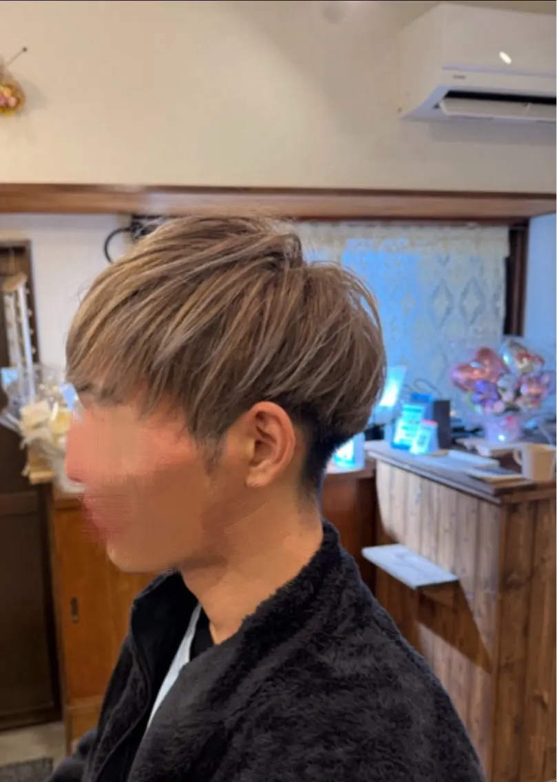 カラー メンズ 森川 美保のヘアスタイル