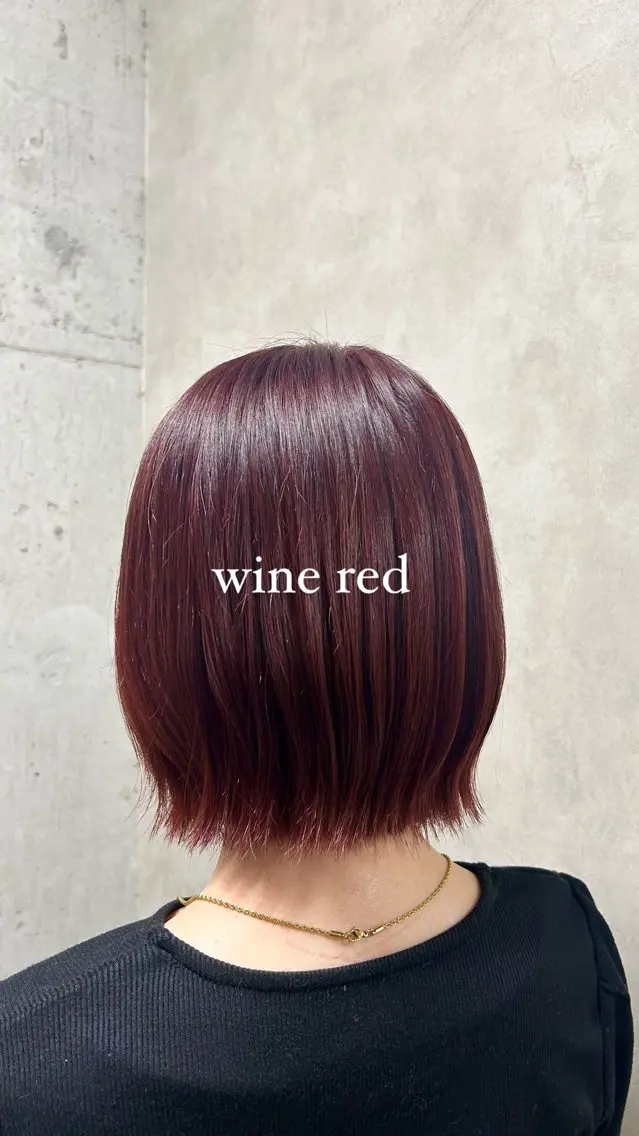 ショート カラー ブリーチ レッドカラー Rin♡透明感ピンク 🎀白肌ラベンダーのヘアスタイル