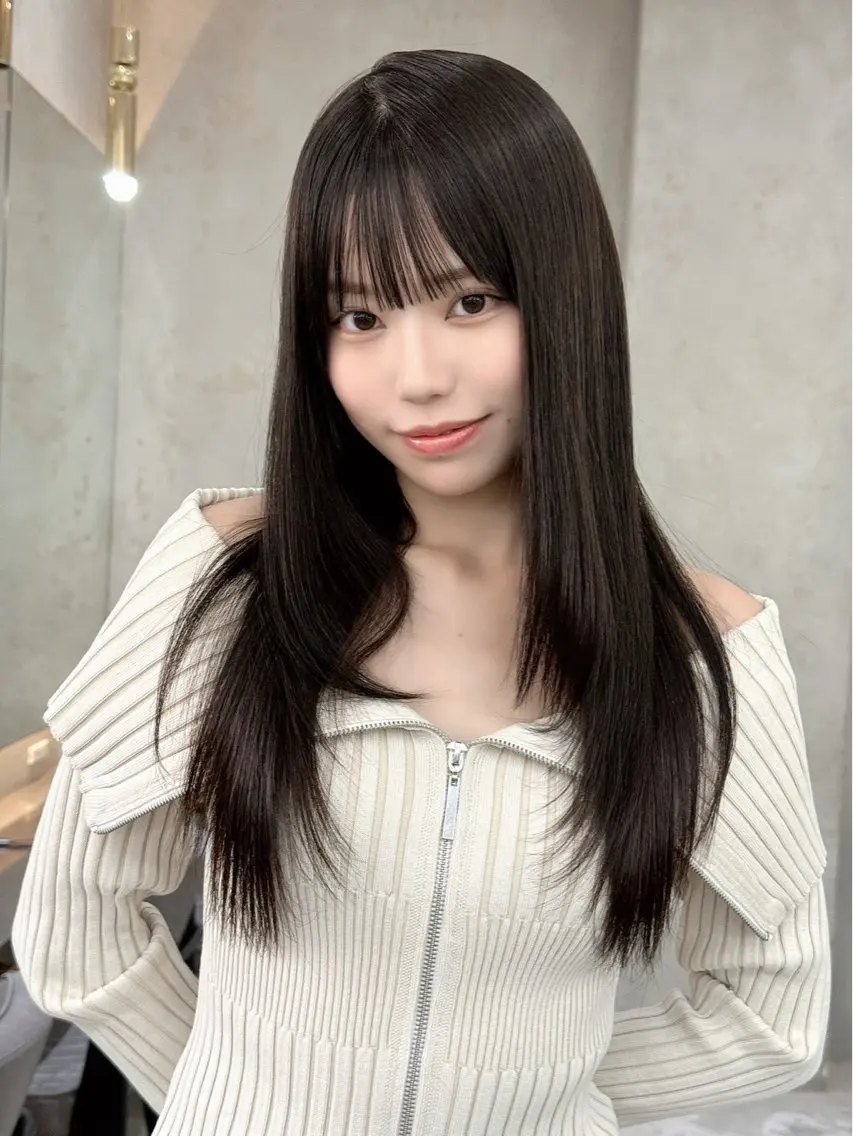 ロング カラー ヘアアレンジ ⭐️巻ける縮毛矯正/ レイヤー　to-kiのヘアスタイル