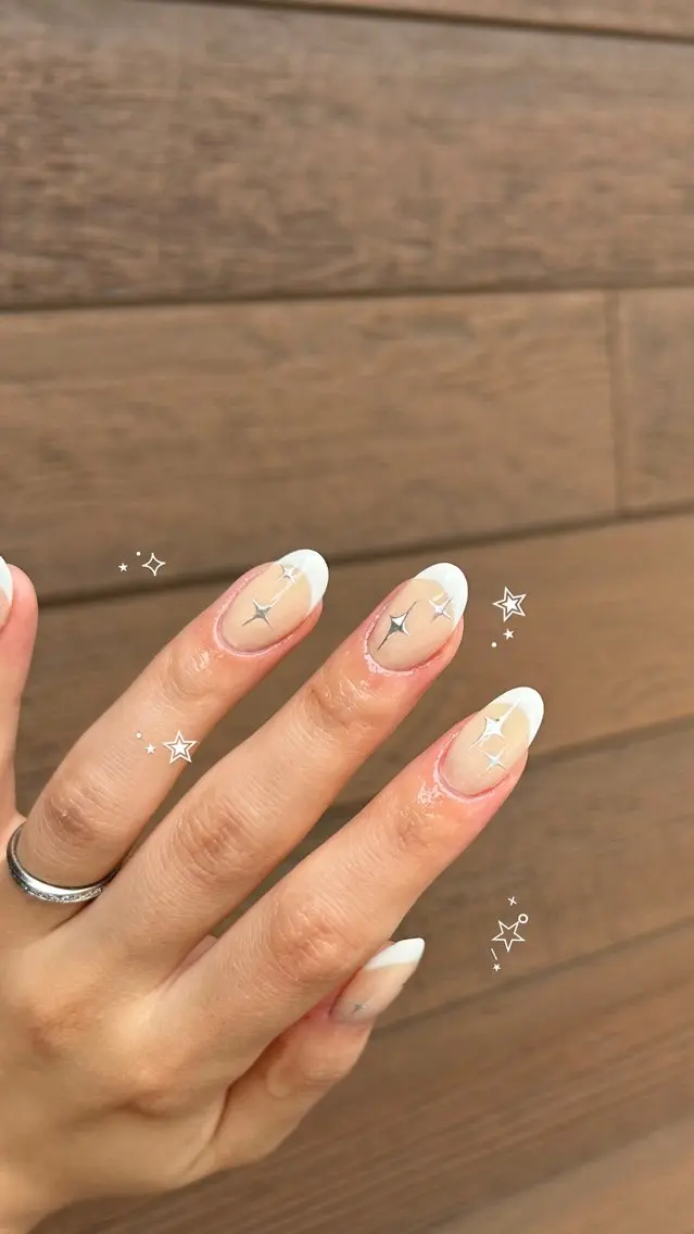 ネイル フレンチネイル シンプルネイル ハンドネイル Le:M nail Mikuのネイルデザイン