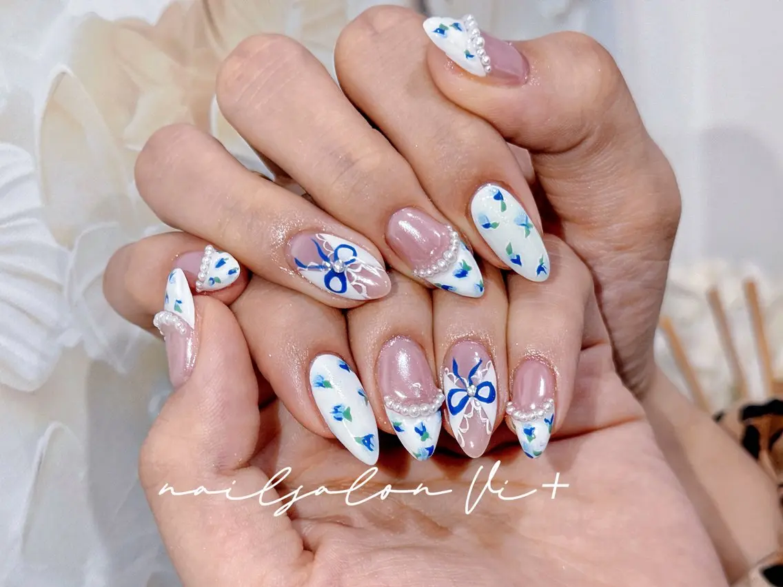 ネイル ハンドネイル ✨Nailsalon Vi+✨のネイルデザイン
