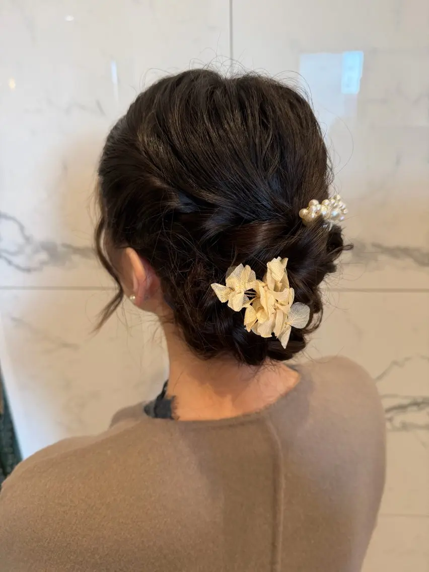 ヘアアレンジ ヘアセット 木村 綺音のヘアスタイル