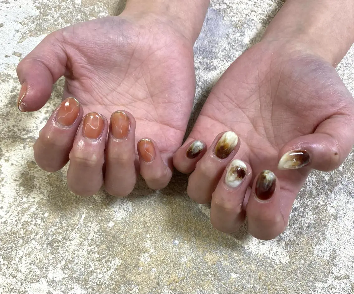 ネイル OOMINE KAORIのネイルデザイン