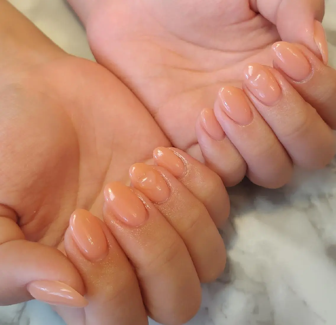 ネイル ハート ぷっくりネイル ジェヌインネイル 河内のネイルデザイン