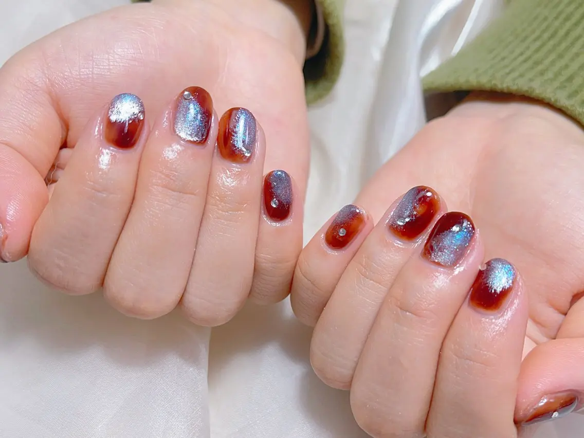ネイル 🎀ネイルサロン エクラYUI🎀のネイルデザイン