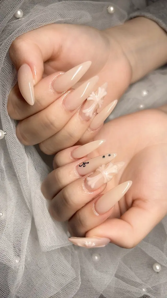 ネイル ロングネイル ハンドネイル happiness nailのネイルデザイン