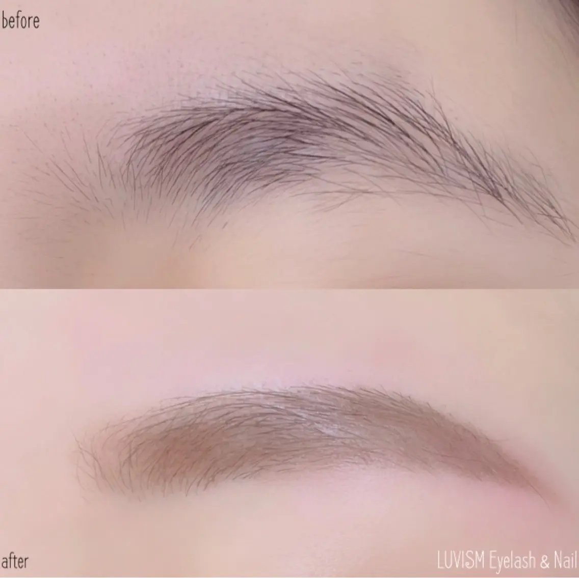 アイブロウ LUVISM EYELASH阿部のマツエク・マツパデザイン