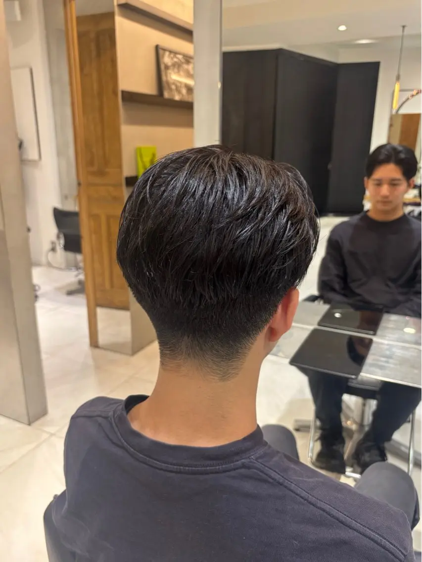 メンズ カット 莉瑠 / ボブモデル募集🐃のヘアスタイル
